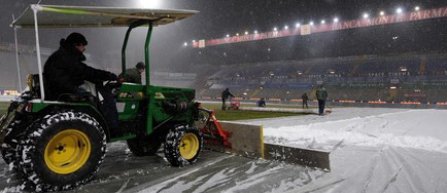 Serie A: Meciul Parma - Juventus, amanat din cauza ninsorii